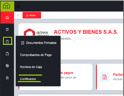 Paso 3 - Menú lateral